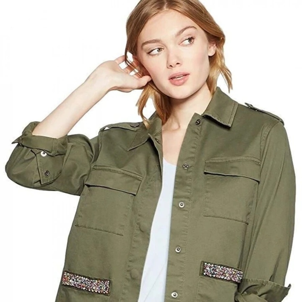 NWT A NEW DAY WOMEN'S MILITARY JACKET